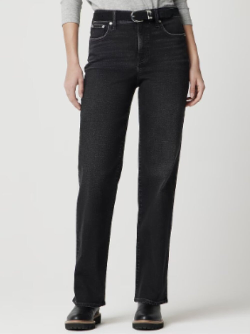 J. Crew Factory Slim Wide-leg Jean in all-day stretch, size 32T